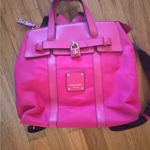 Henri Bendel Fuchsia Backpack
